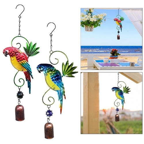 Parrot wind chimes garden - chimes,