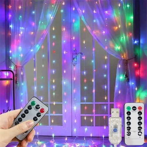 300 led curtain fairy lights - led,