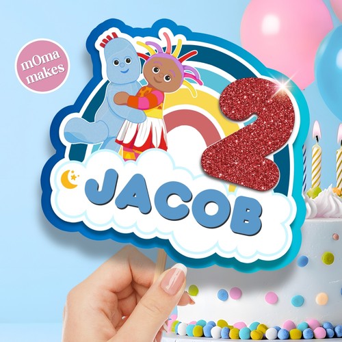 Iggle piggle cake topper - cake,