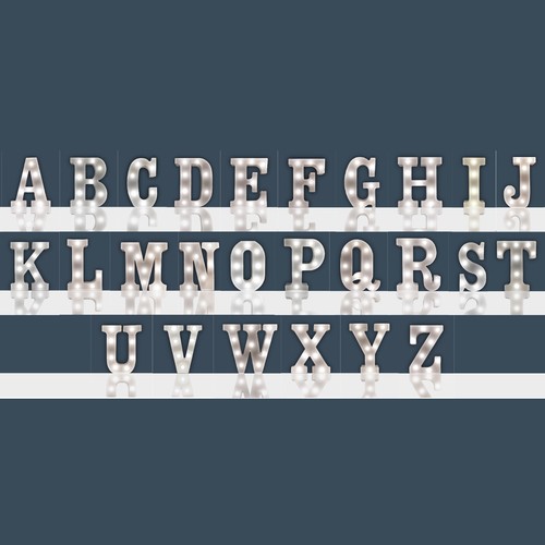 Led letter light - led,