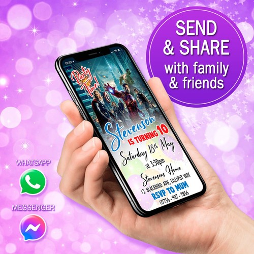 Personalised birthday party - personalised,