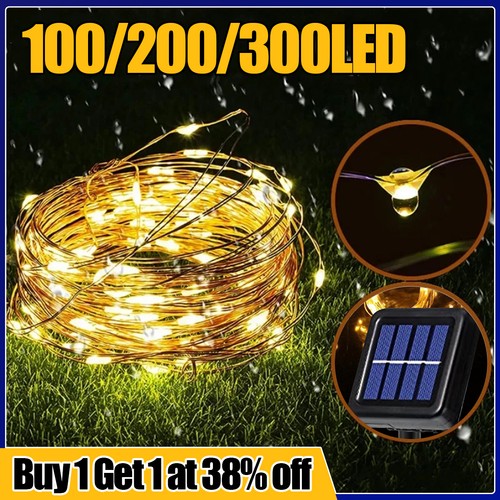 Led solar string light - solar, lights