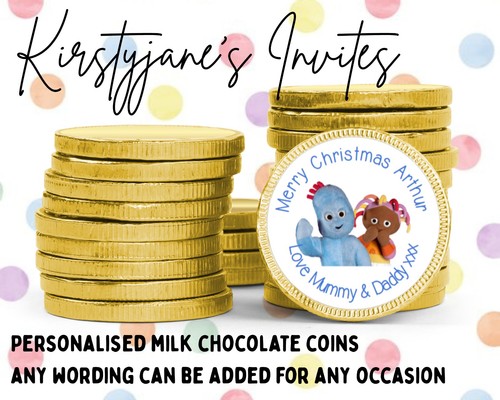 Personalised chocolate coins - personalised,
