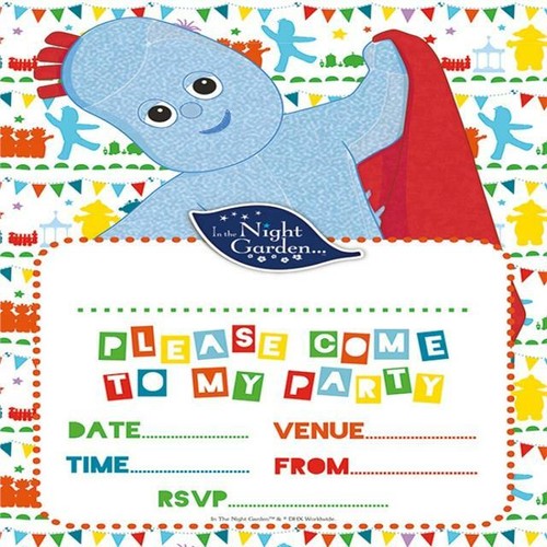 The night garden birthday - garden,